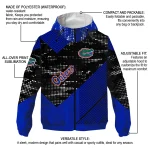 customized florida gators arrow matrix blue black windbreaker jacket best selling