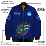 customized florida gators claw mark blue bomber jacket best selling