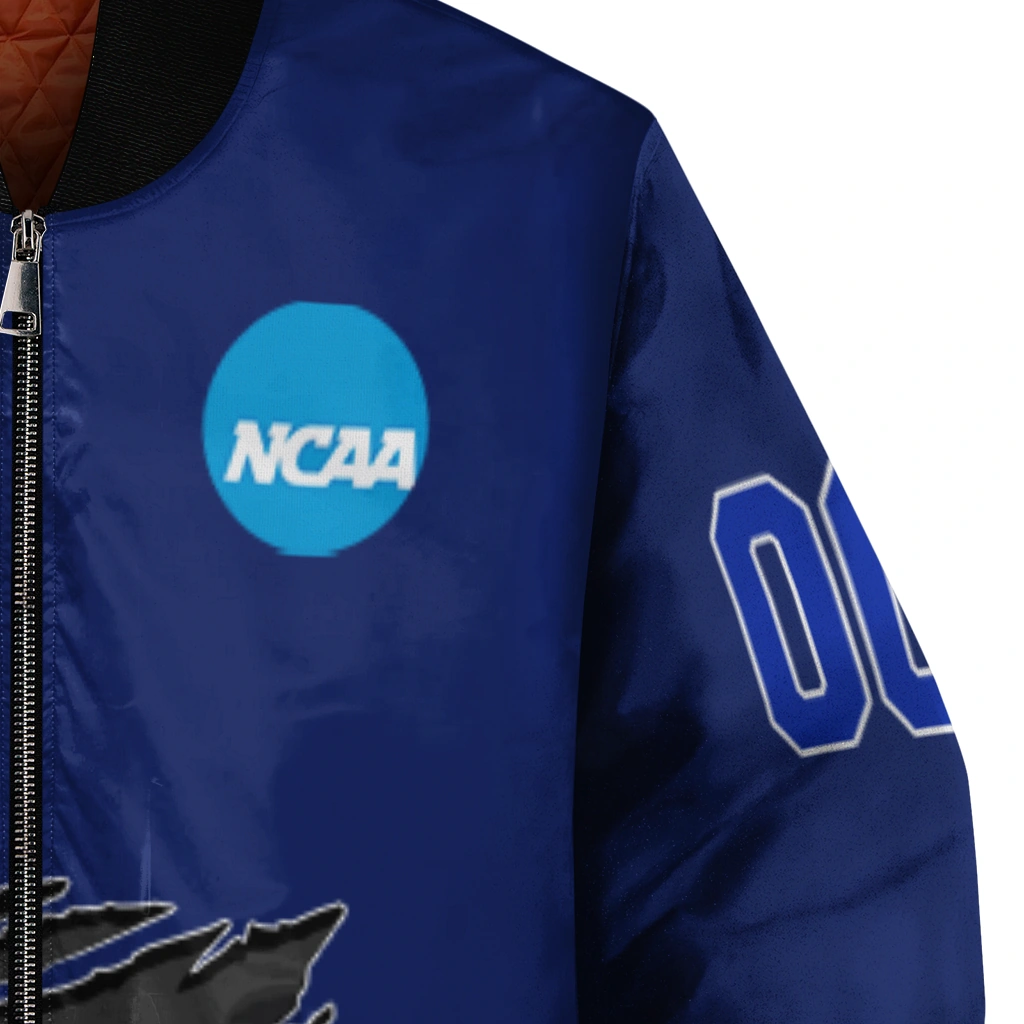 customized florida gators claw mark blue bomber jacket premium grade customized florida gators claw mark blue bomber jacket premium grade