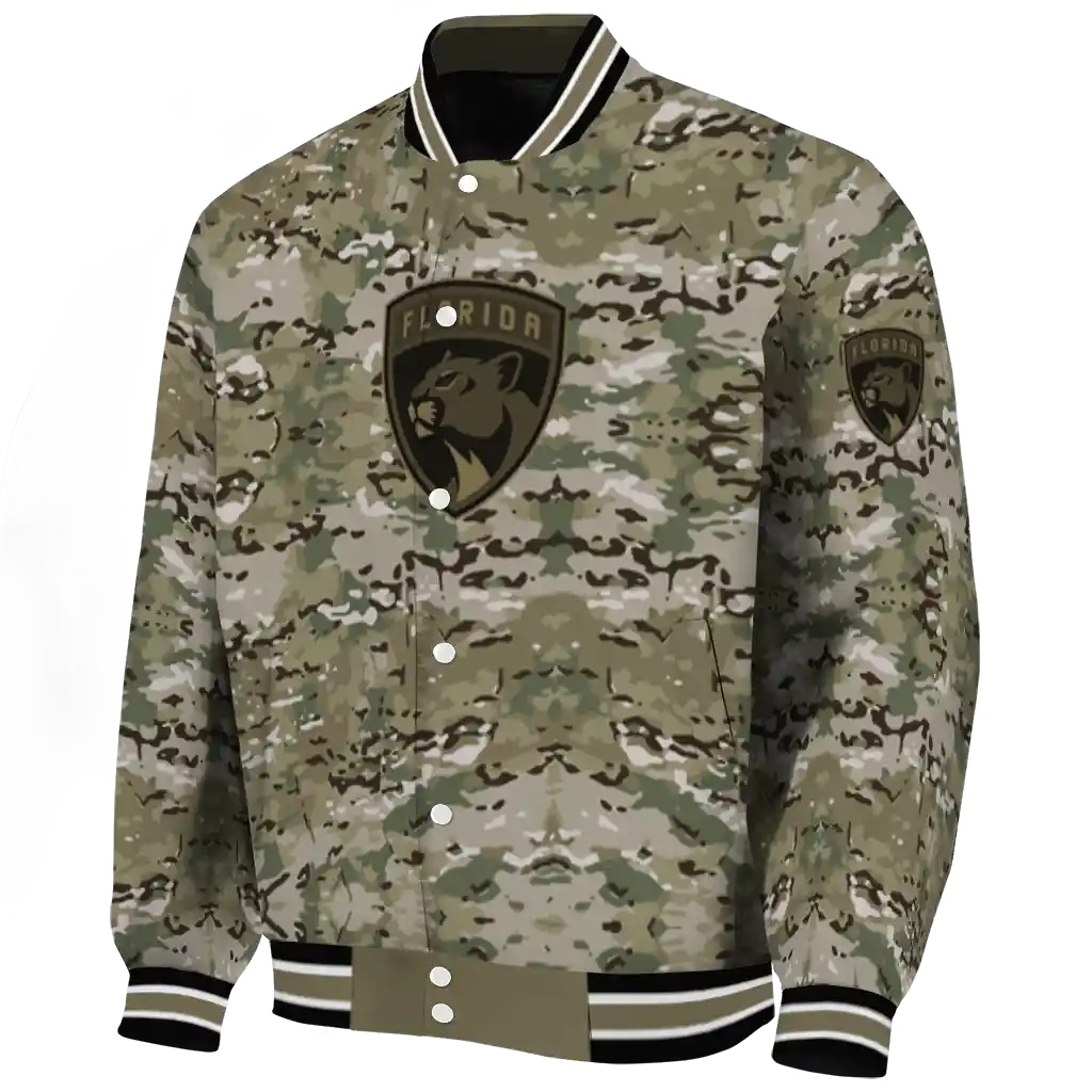 customized florida panthers camouflage abstract camouflage varsity jacket best selling customized florida panthers camouflage abstract camouflage varsity jacket best selling