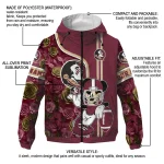 customized florida state seminoles football micky mouse garnet windbreaker jacket best selling
