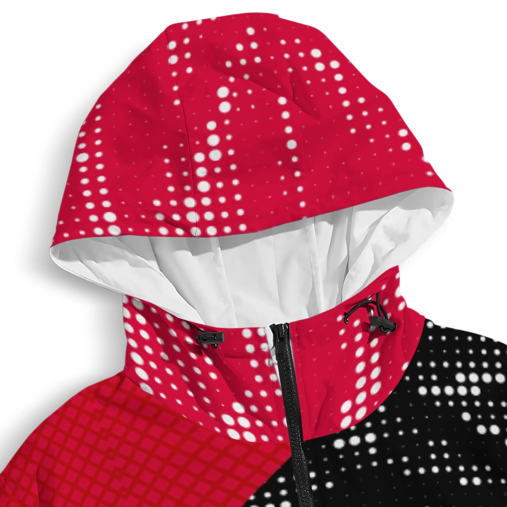customized fresno state bulldogs arrow matrix red black windbreaker jacket premium grade customized fresno state bulldogs arrow matrix red black windbreaker jacket premium grade