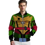 customized georgia bulldogs turtle armor bomber jacket best selling