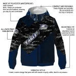 customized georgia southern eagles arrow matrix blue black windbreaker jacket best selling