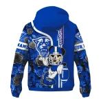 customized georgia state panthers football micky mouse blue windbreaker jacket best selling