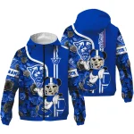 customized georgia state panthers football micky mouse blue windbreaker jacket best selling