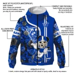 customized georgia state panthers football micky mouse blue windbreaker jacket best selling