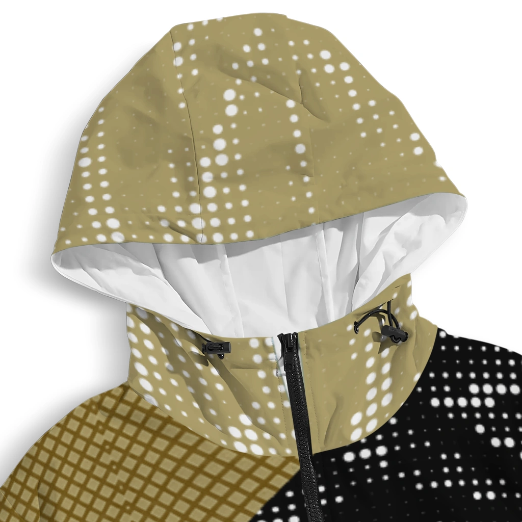 customized georgia tech yellow jackets arrow matrix gold black windbreaker jacket premium grade customized georgia tech yellow jackets arrow matrix gold black windbreaker jacket premium grade