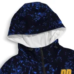 customized golden state warriors shards cluster blue windbreaker jacket best selling