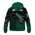 customized hawaii rainbow warriors arrow matrix green black windbreaker jacket best selling