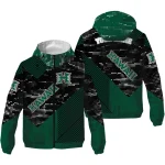 customized hawaii rainbow warriors arrow matrix green black windbreaker jacket best selling