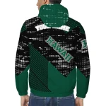 customized hawaii rainbow warriors arrow matrix green black windbreaker jacket best selling
