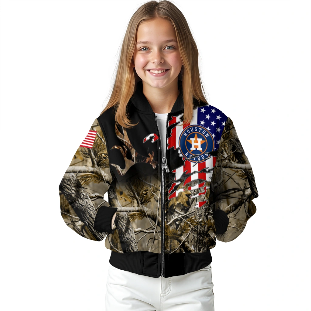 customized houston astros patriot deer camouflage bomber jacket top rated customized houston astros patriot deer camouflage bomber jacket top rated