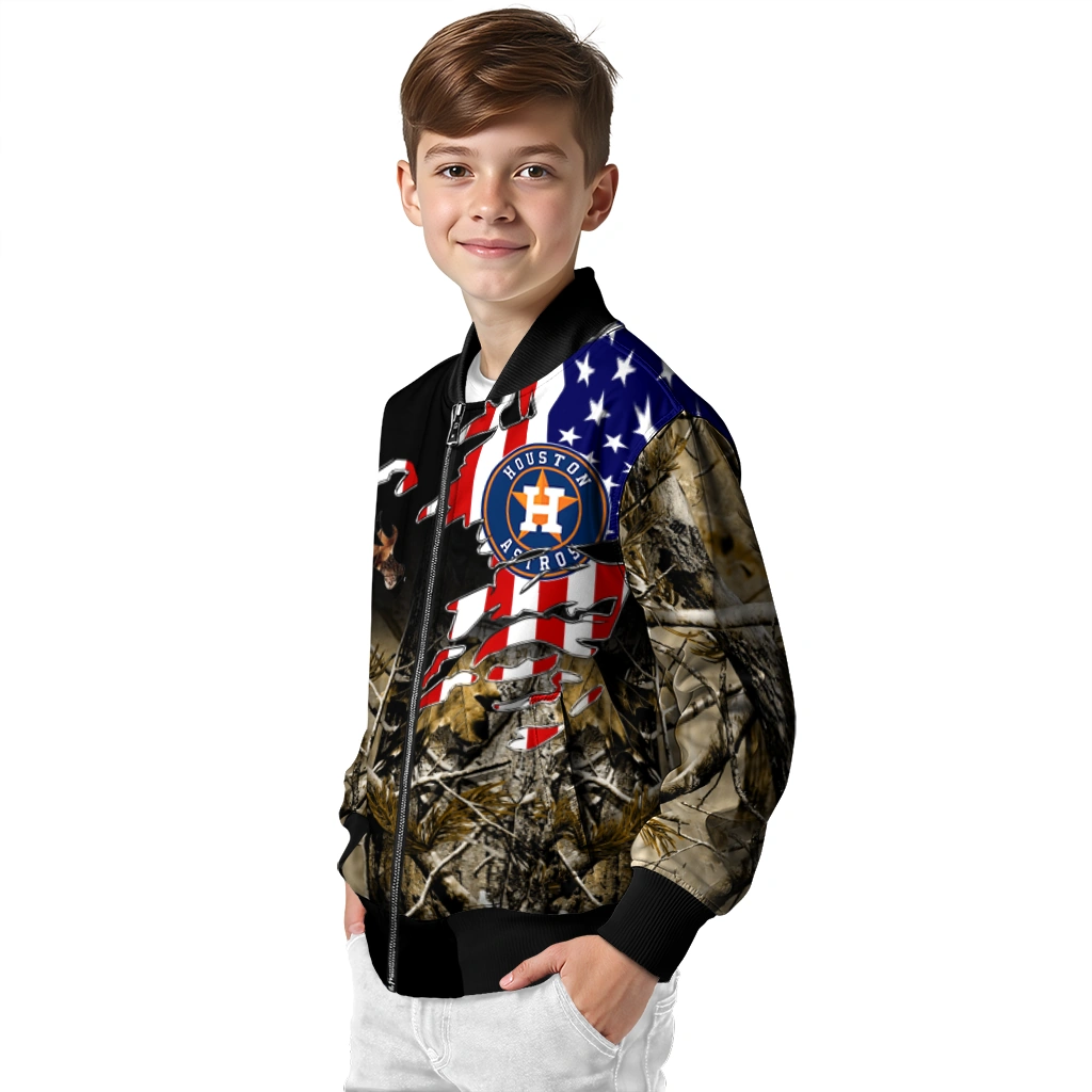 customized houston astros patriot deer camouflage bomber jacket trendy customized houston astros patriot deer camouflage bomber jacket trendy