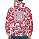 customized houston cougars camouflage mashup red windbreaker jacket best selling