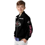 customized houston rockets american flag skull black bomber jacket best selling