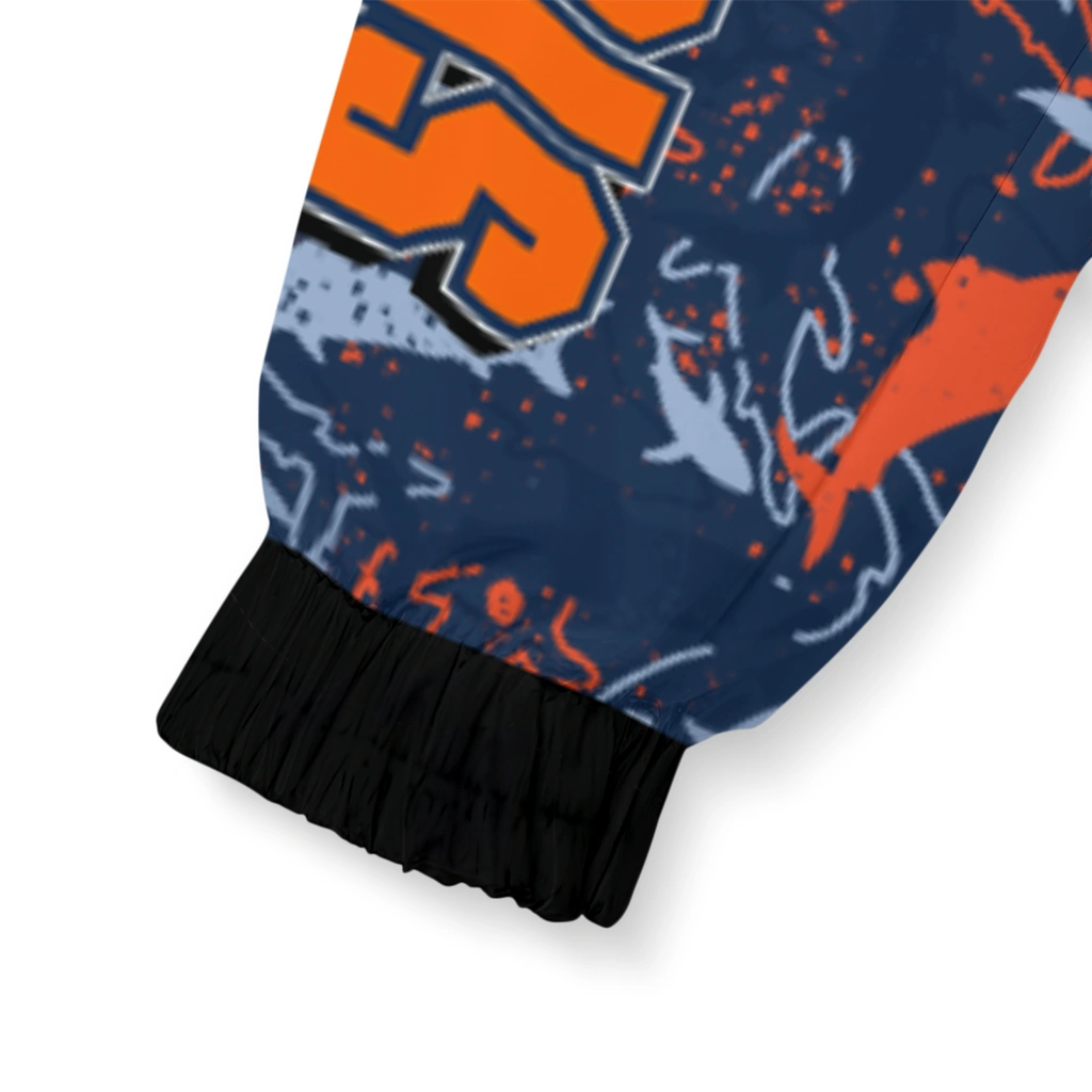 customized illinois fighting illini shark art blue windbreaker jacket latest model customized illinois fighting illini shark art blue windbreaker jacket latest model