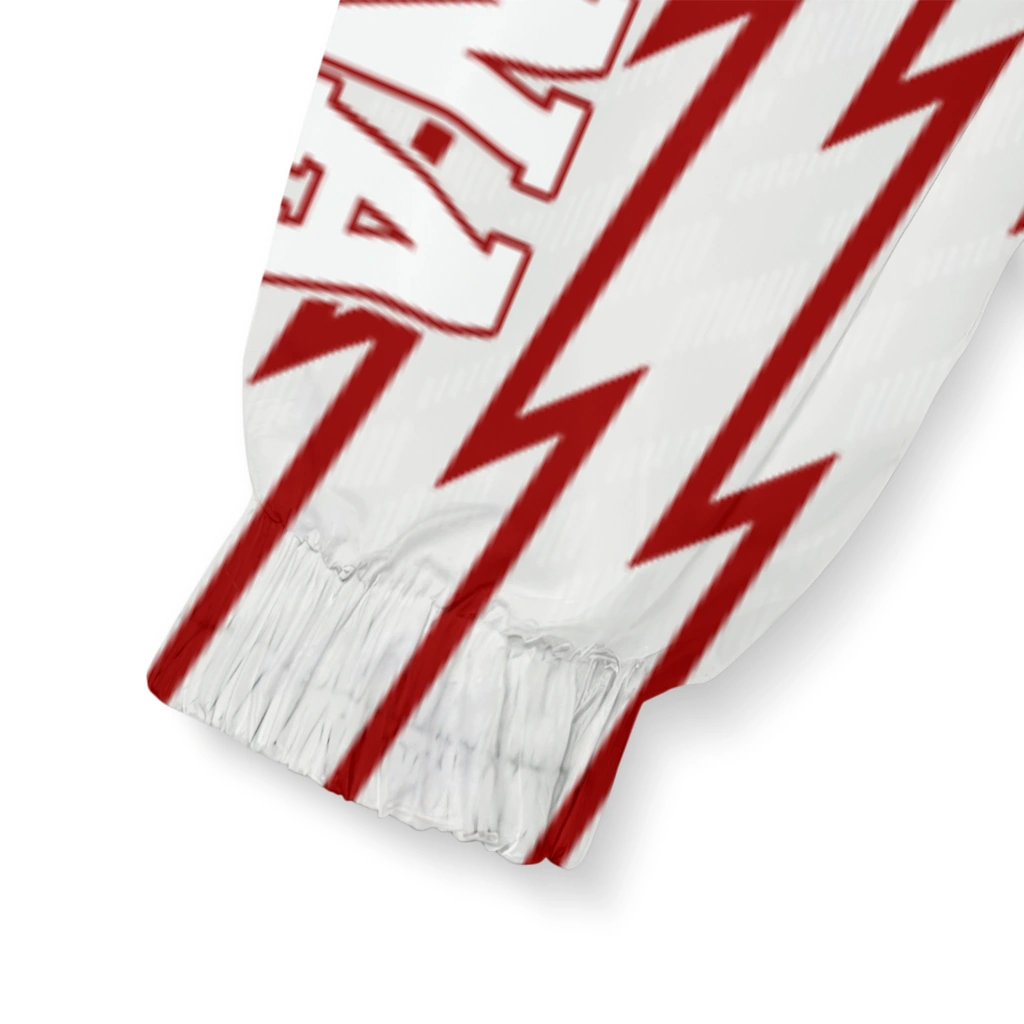 customized indiana hoosiers lightning strike grid red windbreaker jacket latest model customized indiana hoosiers lightning strike grid red windbreaker jacket latest model