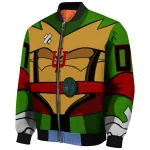 customized indiana hoosiers turtle armor bomber jacket best selling