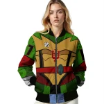 customized indiana hoosiers turtle armor bomber jacket best selling