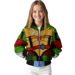 customized indiana hoosiers turtle armor bomber jacket best selling