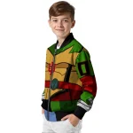 customized indiana hoosiers turtle armor bomber jacket best selling