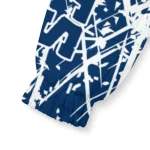 customized indianapolis colts brushstroke pattern blue windbreaker jacket best selling