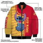 customized iowa state cyclones stitch laughing red bomber jacket best selling