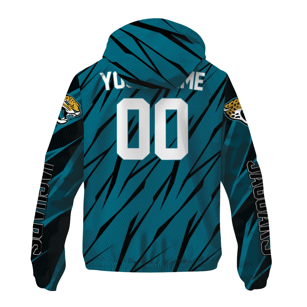 customized jacksonville jaguars abstract streaks teal windbreaker jacket fashion forward customized jacksonville jaguars abstract streaks teal windbreaker jacket fashion forward