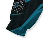 customized jacksonville jaguars abstract streaks teal windbreaker jacket best selling