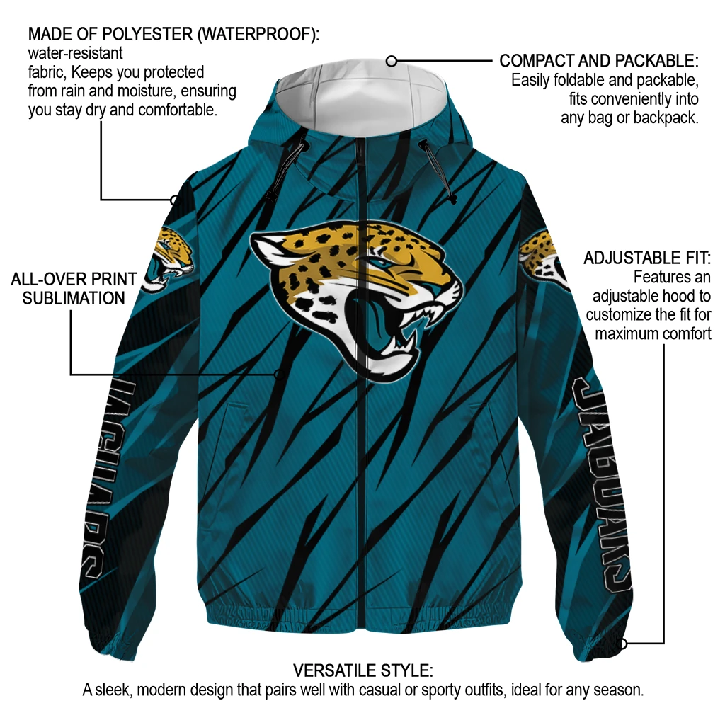 customized jacksonville jaguars abstract streaks teal windbreaker jacket new arrival customized jacksonville jaguars abstract streaks teal windbreaker jacket new arrival