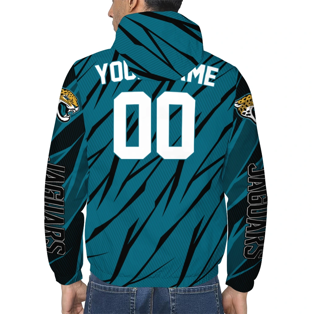 customized jacksonville jaguars abstract streaks teal windbreaker jacket trendy customized jacksonville jaguars abstract streaks teal windbreaker jacket trendy