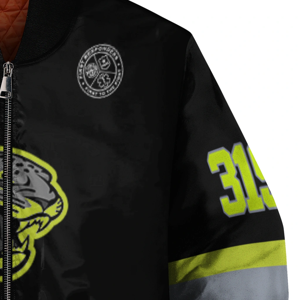 customized jacksonville jaguars heartbeat accent black green bomber jacket premium grade customized jacksonville jaguars heartbeat accent black green bomber jacket premium grade