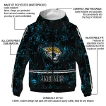 customized jacksonville jaguars shards cluster teal windbreaker jacket best selling