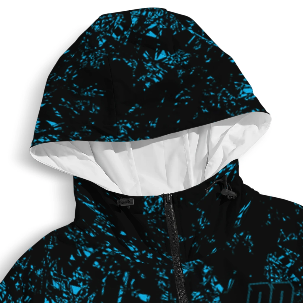 customized jacksonville jaguars shards cluster teal windbreaker jacket premium grade customized jacksonville jaguars shards cluster teal windbreaker jacket premium grade