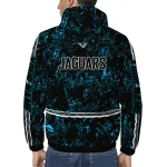customized jacksonville jaguars shards cluster teal windbreaker jacket best selling
