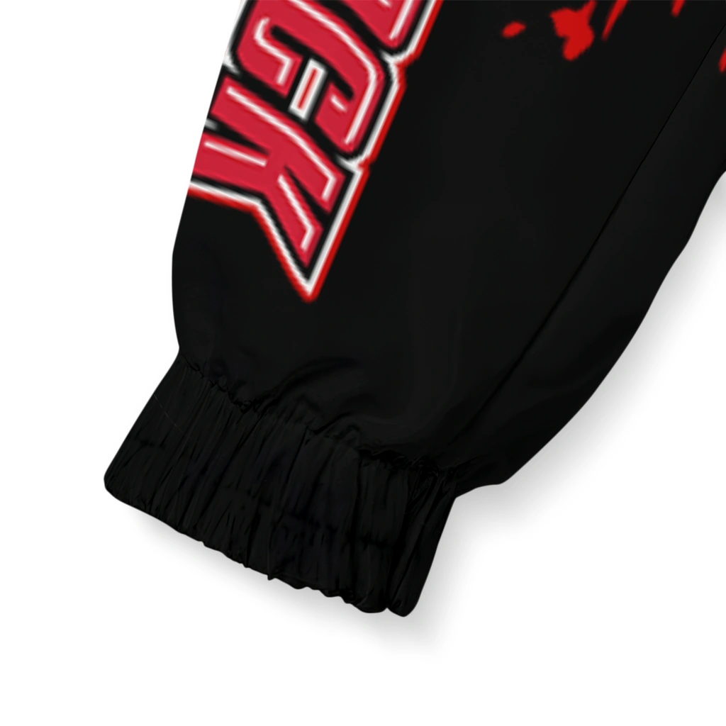 customized jacksonville state gamecocks brick motion red black windbreaker jacket latest model customized jacksonville state gamecocks brick motion red black windbreaker jacket latest model