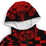 customized jacksonville state gamecocks brick motion red black windbreaker jacket best selling