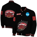 customized jacksonville state gamecocks claw shred black varsity jacket best selling