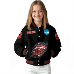 customized jacksonville state gamecocks claw shred black varsity jacket best selling