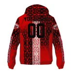 customized jacksonville state gamecocks tribal swirls red windbreaker jacket best selling