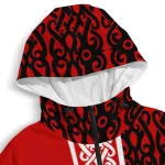 customized jacksonville state gamecocks tribal swirls red windbreaker jacket best selling