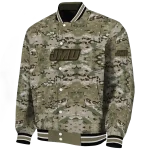 customized james madison dukes camouflage abstract camouflage varsity jacket best selling