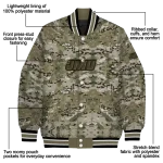 customized james madison dukes camouflage abstract camouflage varsity jacket best selling