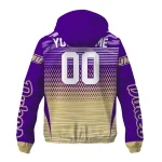 customized james madison dukes pattern layers purple windbreaker jacket best selling