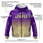 customized james madison dukes pattern layers purple windbreaker jacket best selling