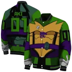 customized kansas state wildcats turtle armor varsity jacket best selling