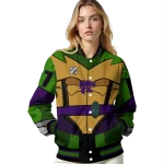 customized kansas state wildcats turtle armor varsity jacket best selling