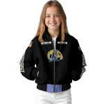 customized kent state golden flashes american flag skull black bomber jacket best selling