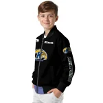 customized kent state golden flashes american flag skull black bomber jacket best selling